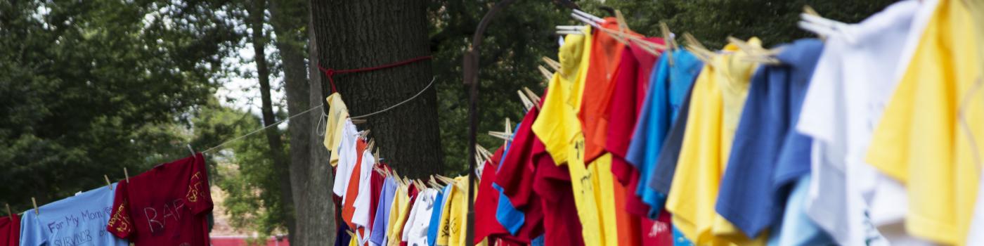 Clothesline Project
